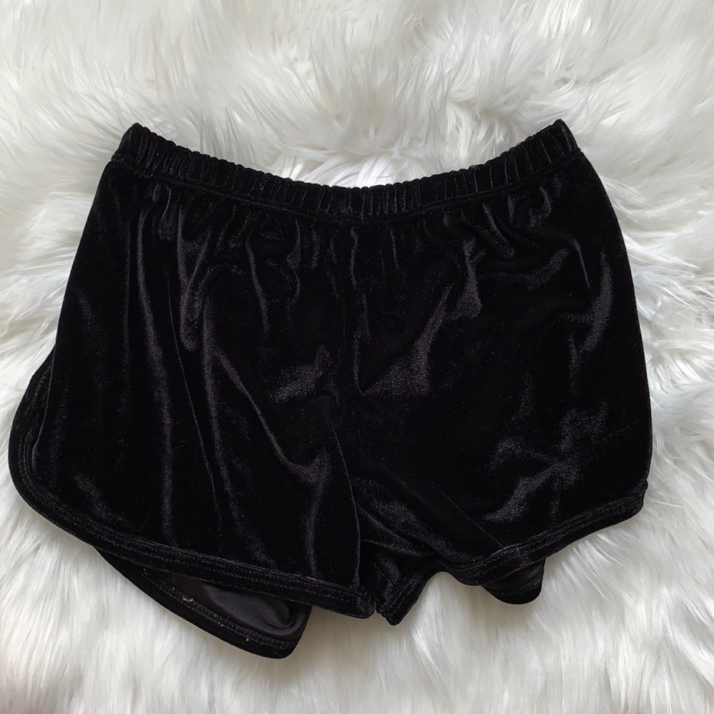 Brandy Melville John Galt Velvet Shorts